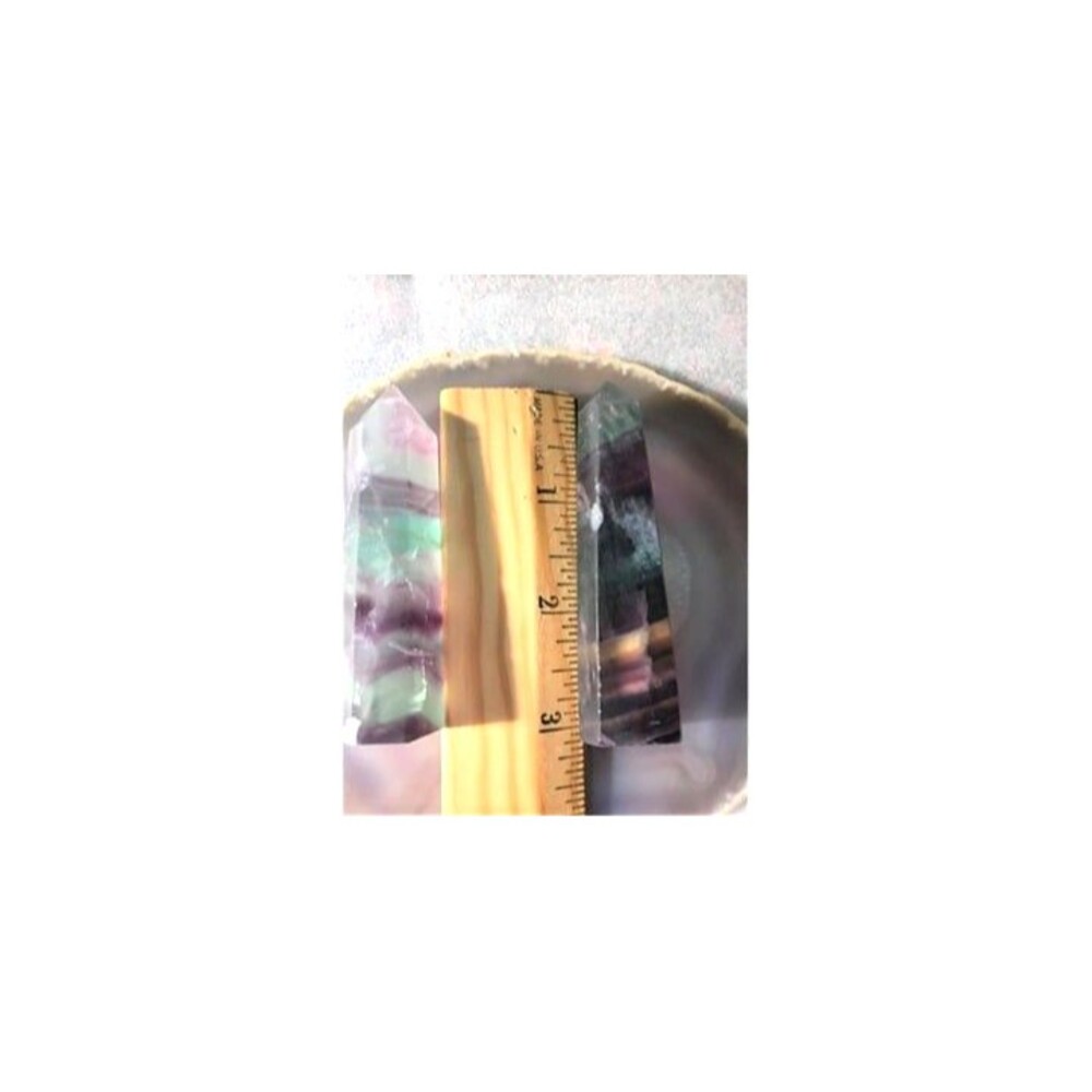 Fluorite Point - 2 each - Picture 4 of 6